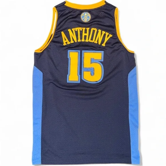 Official NBA Adidas Denver Nuggets Carmelo Anthony Jersey - Picture 2 of 4